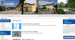 Desktop Screenshot of comune.arcene.bg.it